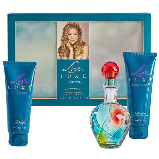 Jenniefer Lopez Live Luxe For Women 100Ml 3Piece Perfume Set