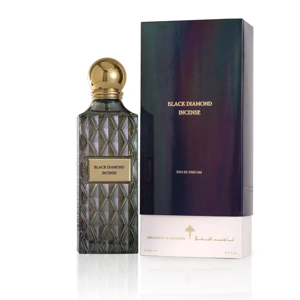 Ibrahim Al Qurashi Black Diamond Incense Edp 150Ml