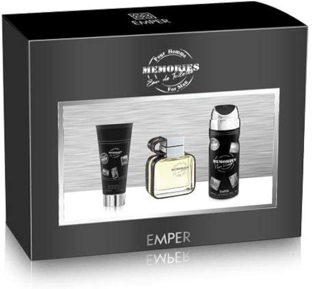 Emper Memories For Men Eau de Toilette 100ml 3Pcs Set