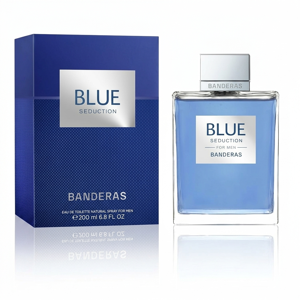 Antonio Banderas Blue Seduction For Men Eau de Toilette 200Ml