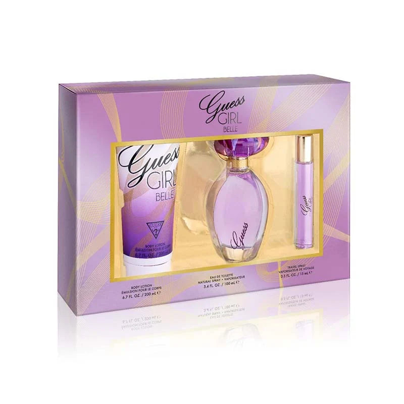 Guess Girl Belle Eau de Toilette 100ml 3Pcs Set