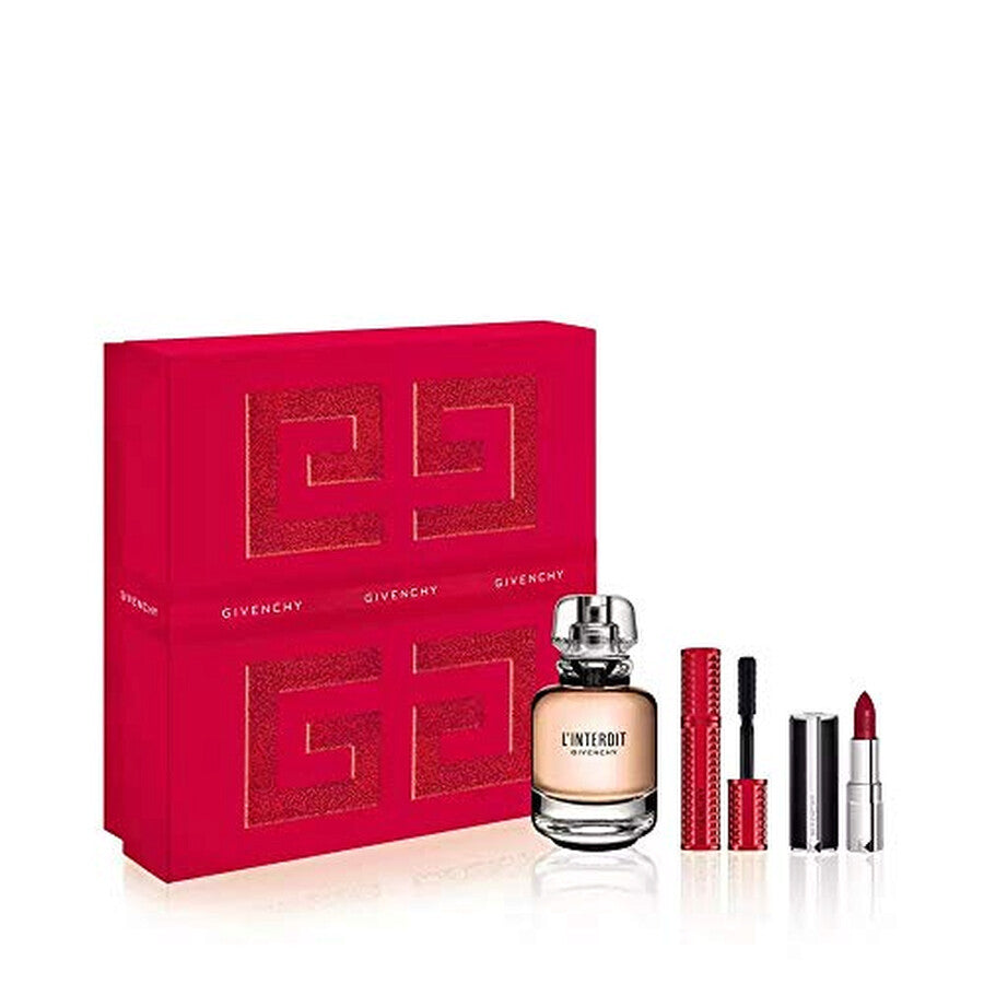Givenchy L'interdit Eau de Parfum 50ml+Lipstick+Mascara Set – Al