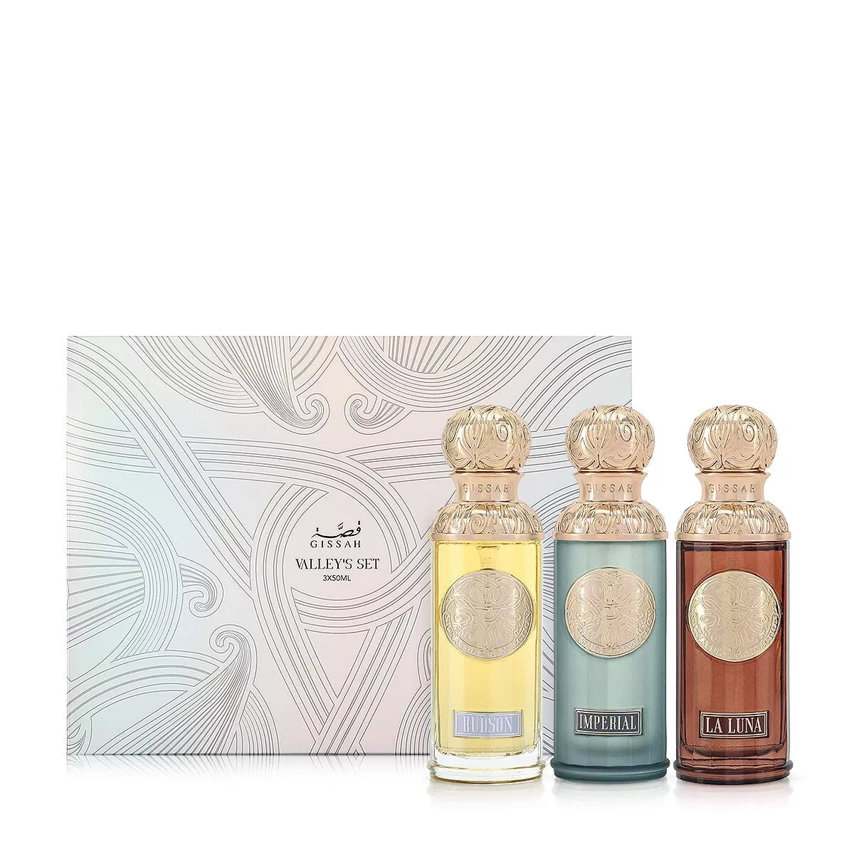 Gissah Valley's Set Eau de Parfum 3*50Ml
