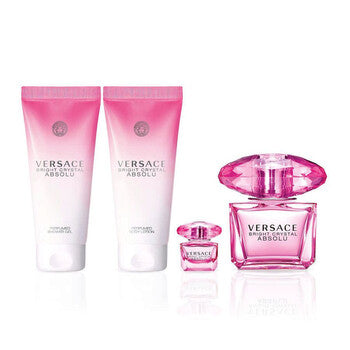 Versace Bright Crystal Absolu Eau de Parfum 90 Ml 4 Pcs Set