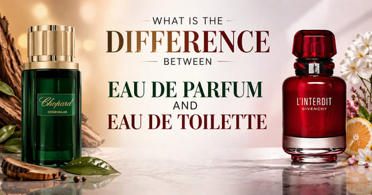 Difference Between Eau de Parfum and Eau de Toilette