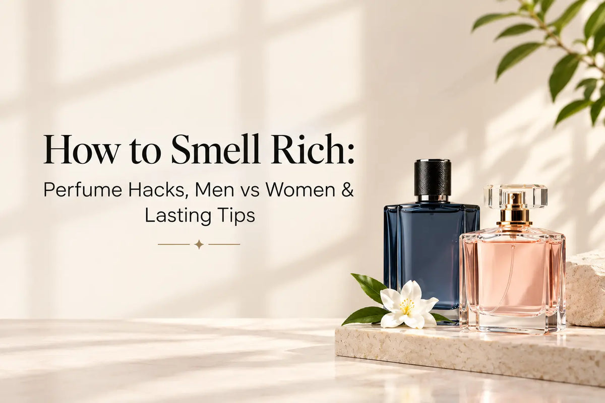 How to Smell Rich: Perfume Hacks, Men vs Women & Lasting Tips