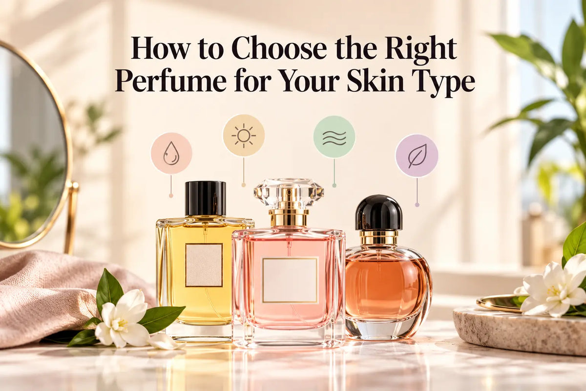Choose the right perfume for your skin Type
