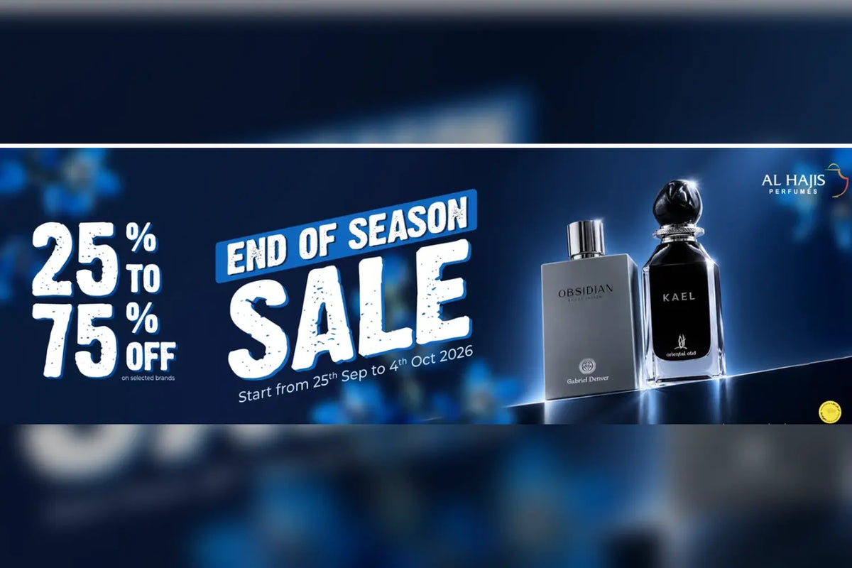 End of Season Sale 25% to 75%