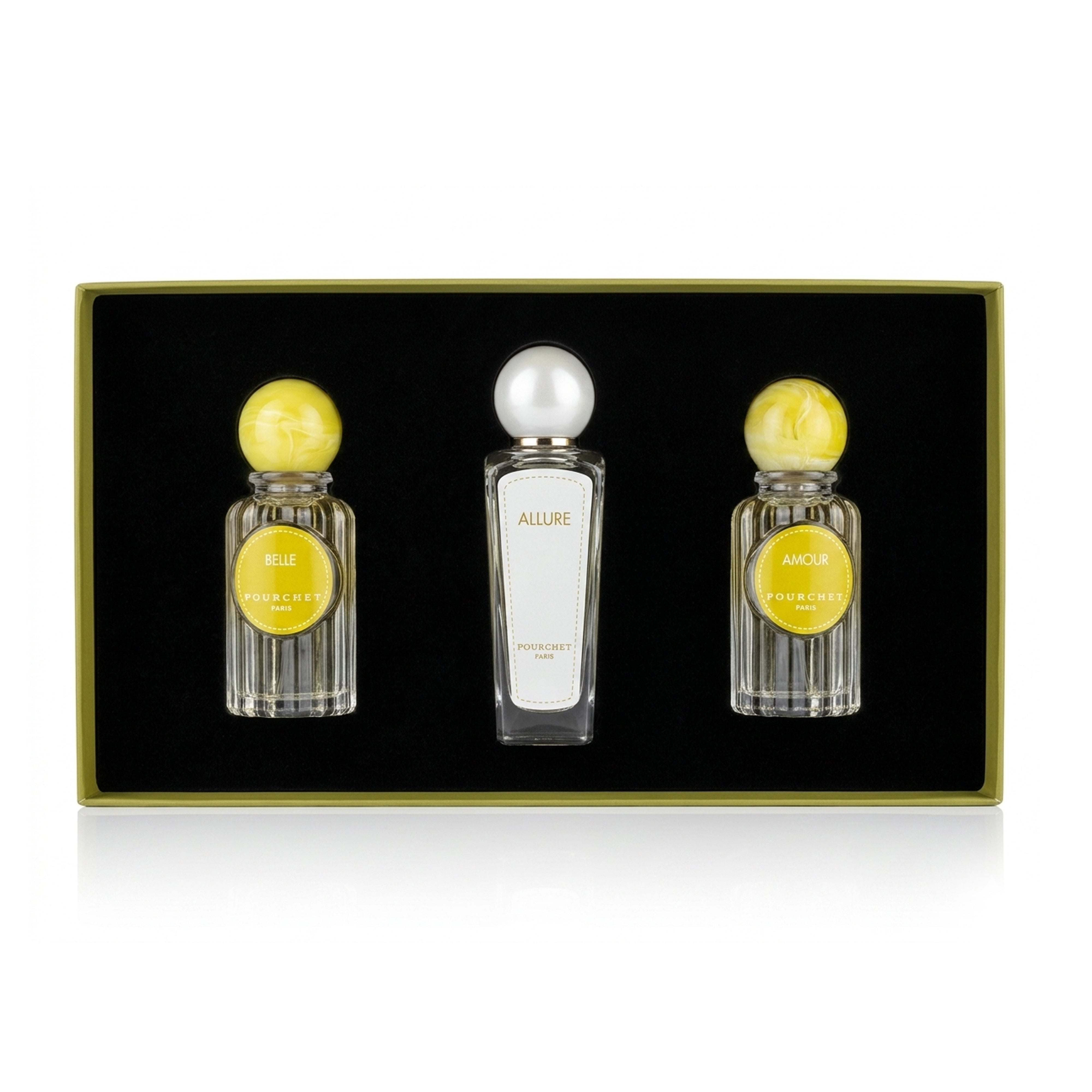 Pourchet Paris Yellow 3Pcs Set