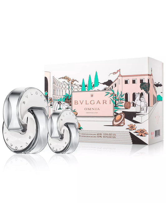 Bvlgari Omnia Crystalline Eau de Toilette 65Ml 2Pcs Set