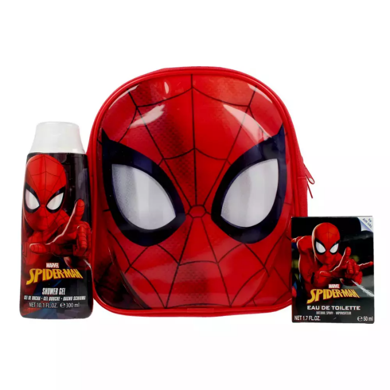 Air-Val Marvel Spiderman Backpack Eau de Toilette 50ml 2Pcs Set
