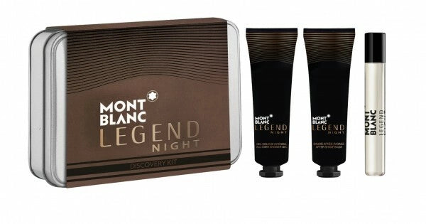 Mont Blanc Legend Night For Men Eau de Parfum 7.5ml 3 Pcs Set