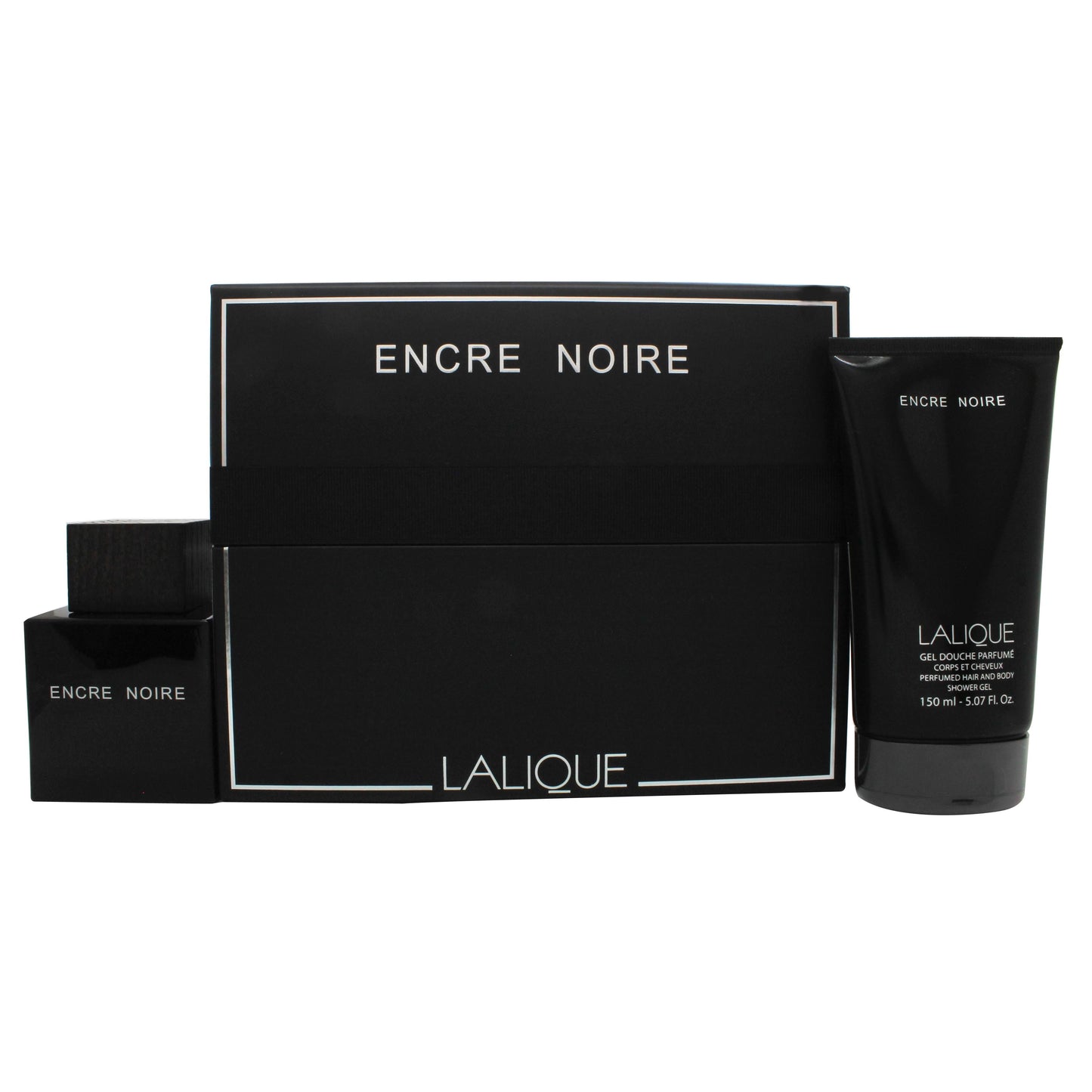 Lalique Encre Noire For Men 100Ml 2Pcs Set