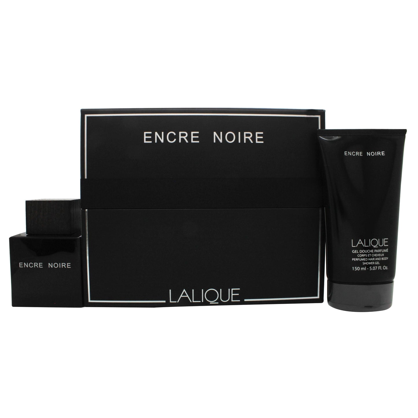Lalique Encre Noire For Men 100Ml 2Pcs Set