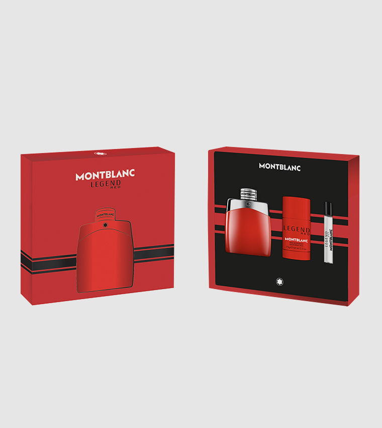 Mont Blanc Legend Red Eau de Parfum Men 100Ml (7.5+D.Stick) 3Pcs Set