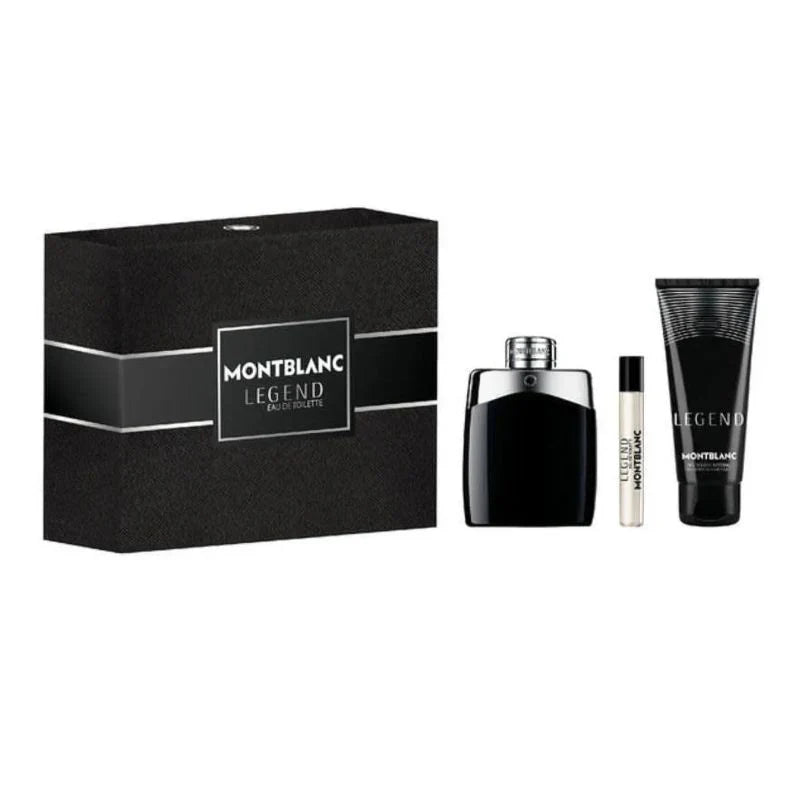 Mont Blanc Legend For Men Eau de Toilette 100Ml+7.5Ml+Sg Set