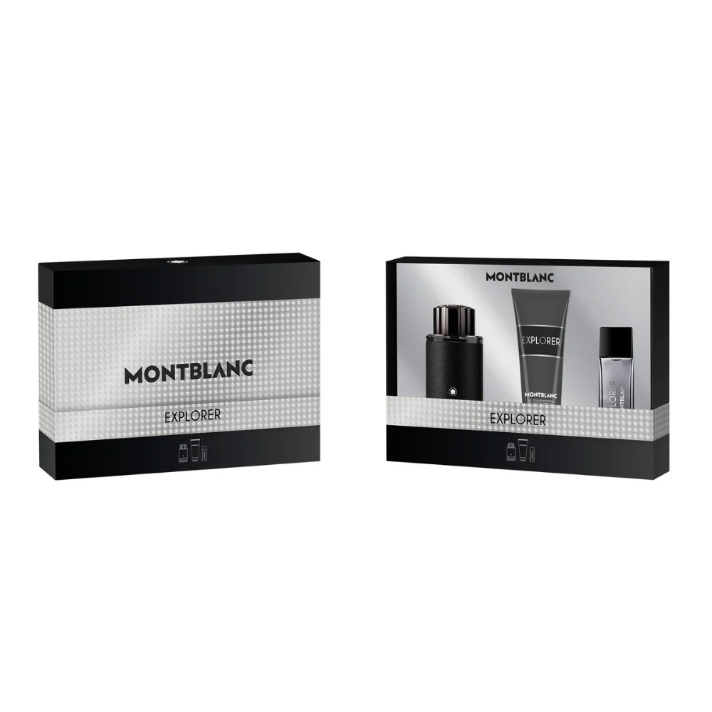 Mont Blanc Explorer For Men Eau de Parfum (100ml+15ml+Sg) 3Pcs Set