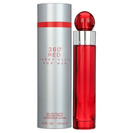 Perry Ellis 360 Red For Men  Eau de Toilette  100Ml