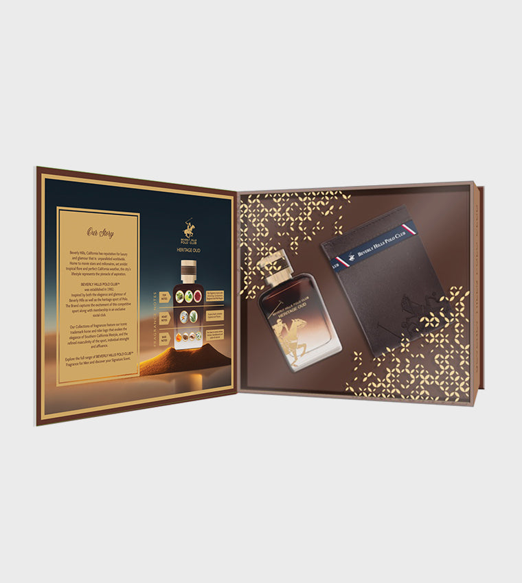 BHPC Gift Collection Heritage Oud  Eau de Parfum 100ml+Wallet