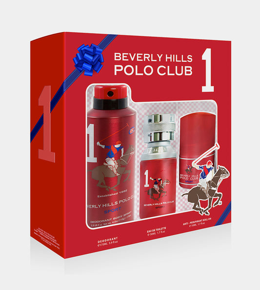 BHPC One Gift Set For Men Eau de Toilette   50ml+50 Ml Roll On+150ml Deo