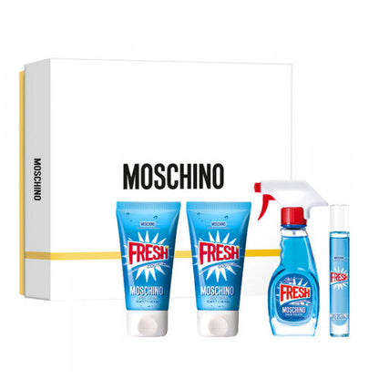 Moschino Fresh Couture For Women Eau de Toilette 100 Ml 4Pcs Set