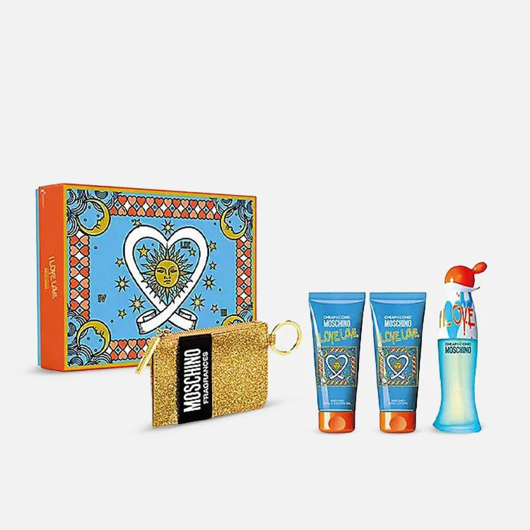 Moschino I Love Love Women  100Ml 3Pcs Set