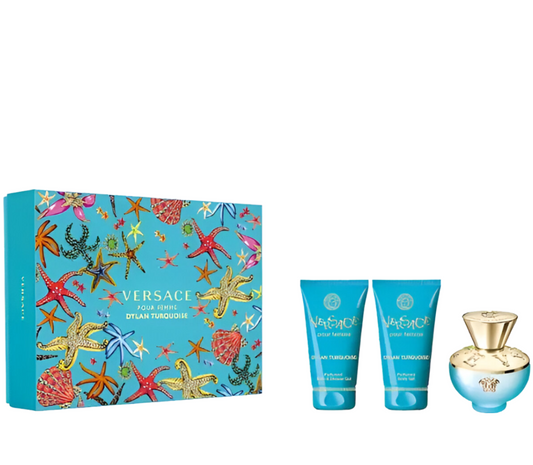 Versace Pour Femme Dylan Turquoise 50Ml 3 Pcs Set