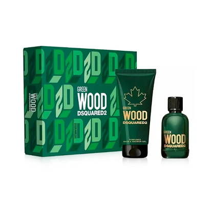 Dsquared2 Green Wood  Eau de Toilette 100ml 2Pcs Set