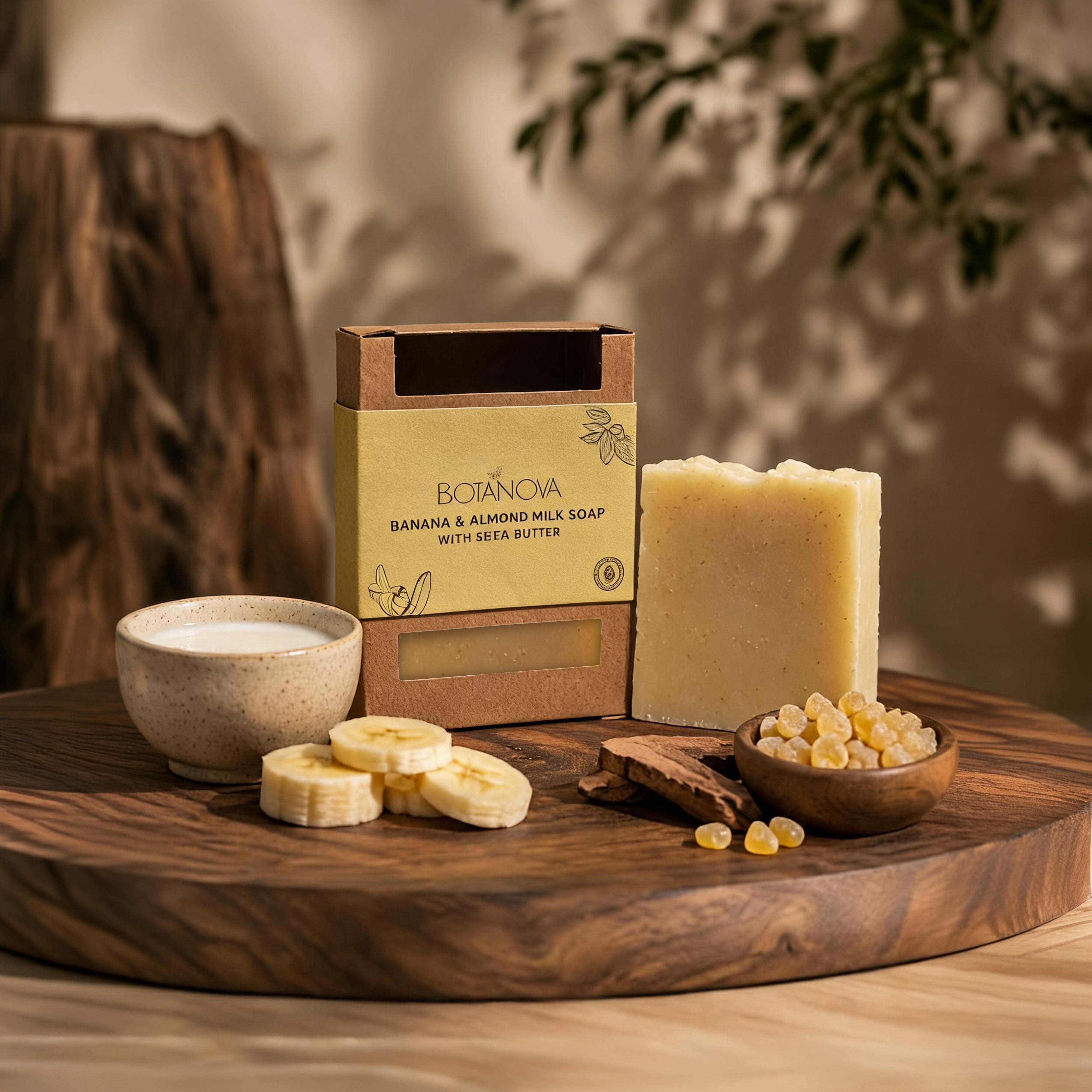 Botanova Banana Almond Milk Soap
