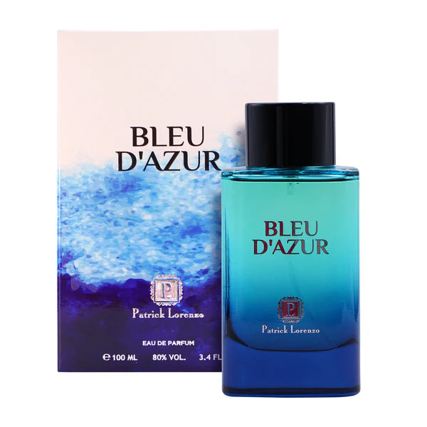 Patrick Lorenzo Bleu D'Azur Eau de Parfum  100Ml