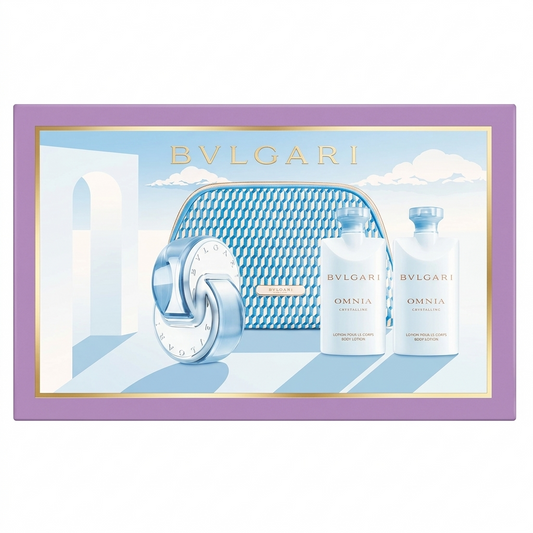 Bvlgari Omnia Amethyst 65 Ml 2Ps Pouch Set