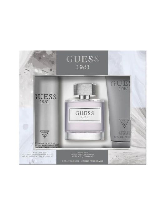 Guess 1981 Eau de Toilette M 100ml+226ML+200ML 3Pcs set