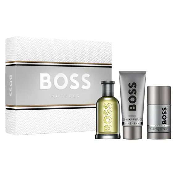 Boss Bottled M Edt 100Ml+Sg+Deo Stick Set