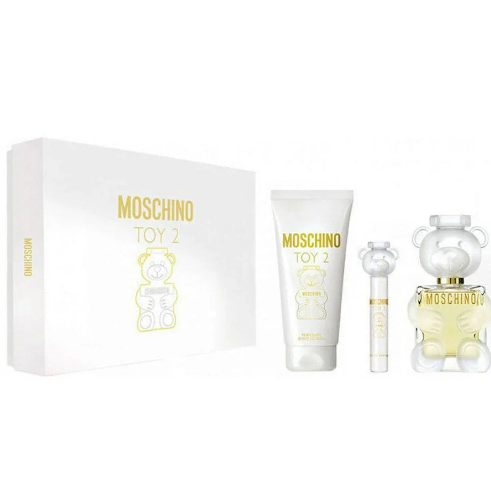Moschino Toy 2 Eau de Parfum 100ml 3Pcs Set