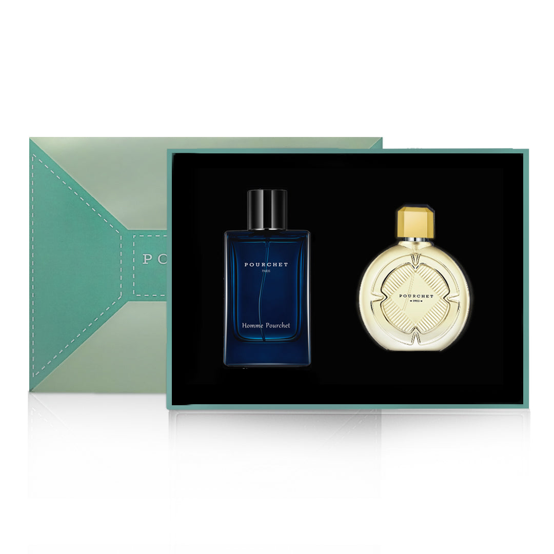 POURCHET UNISEX TIFFANY BOX 2PCS SET (100ML+50ML)