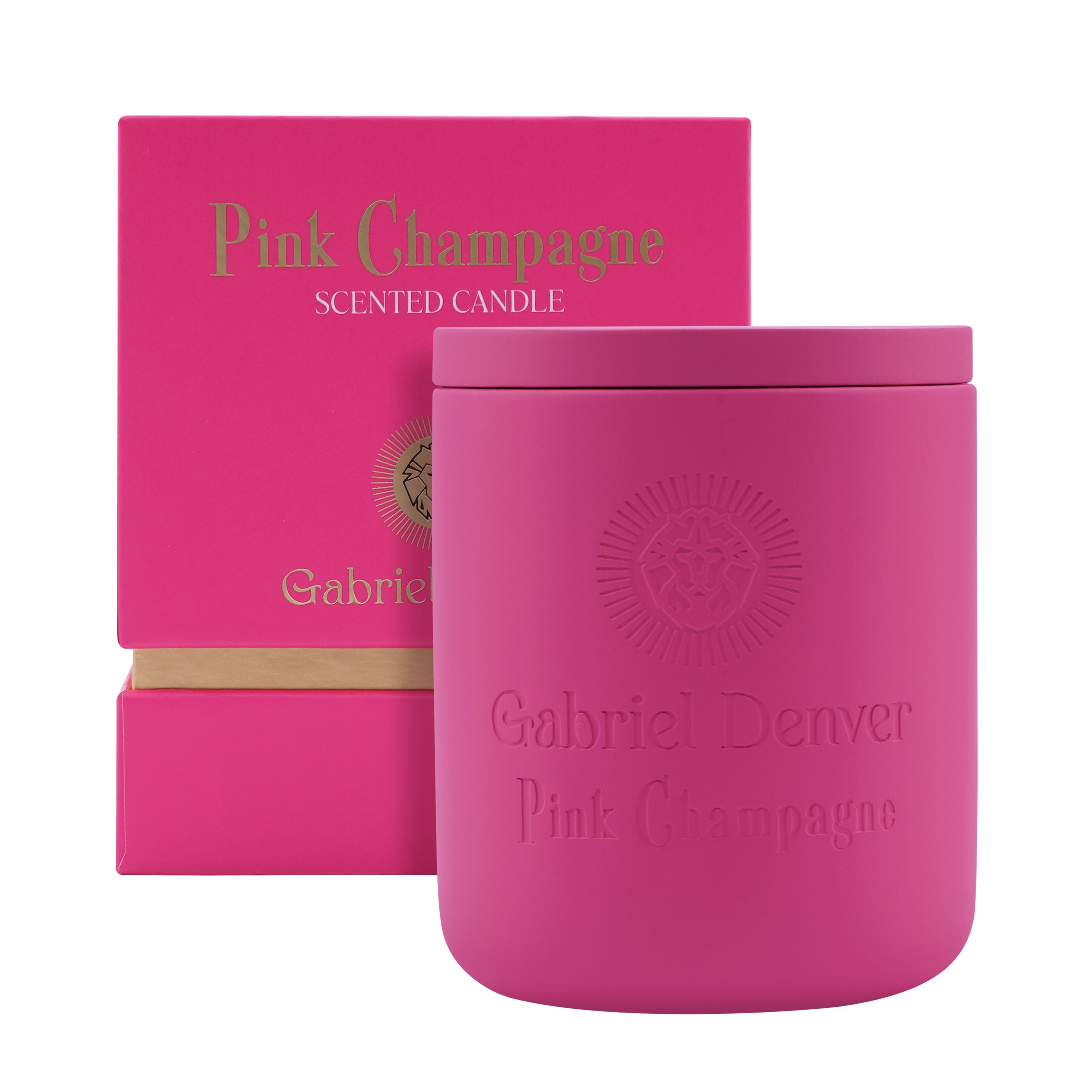 Gabriel Denver Pink Champagne Scented Candle 200Gm