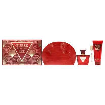 Guess Seductive Red For Women Eau de Toilette 75Ml 3Pcs Bag Set