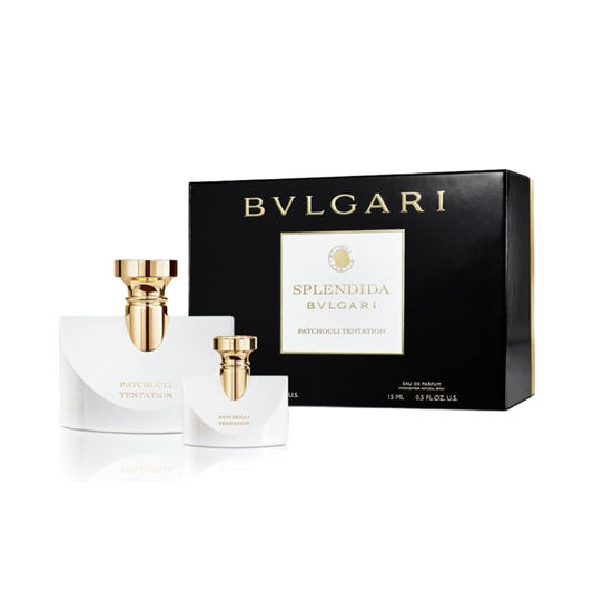 Bvlgari splendida Patchouli Tenation Eau de Parfum 100ml 2Pcs Set