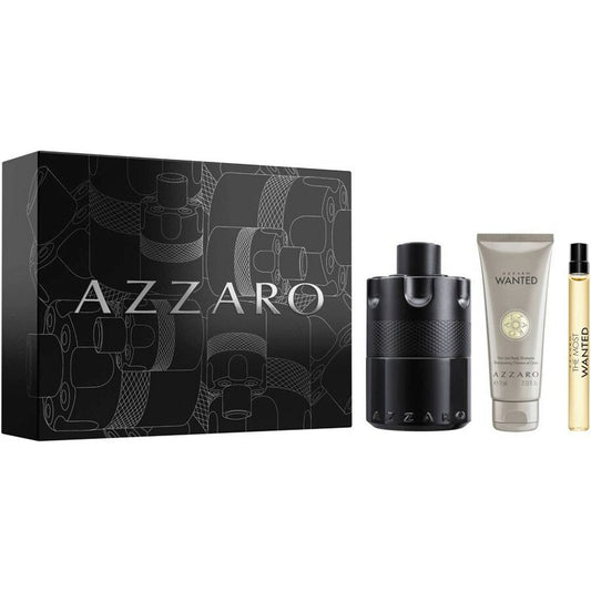 Azzaro The Most Wanted Edp Intense 100Ml+10ml+75Ml 3Pcs Set