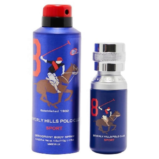 BHPC Eight Gift Set Sport For Men Eau de Toilette  50ml+175ml Deo