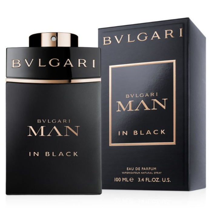 buy perfumes for men in uae Bvlgari Man In Black Eau De Parfum 100Ml package 