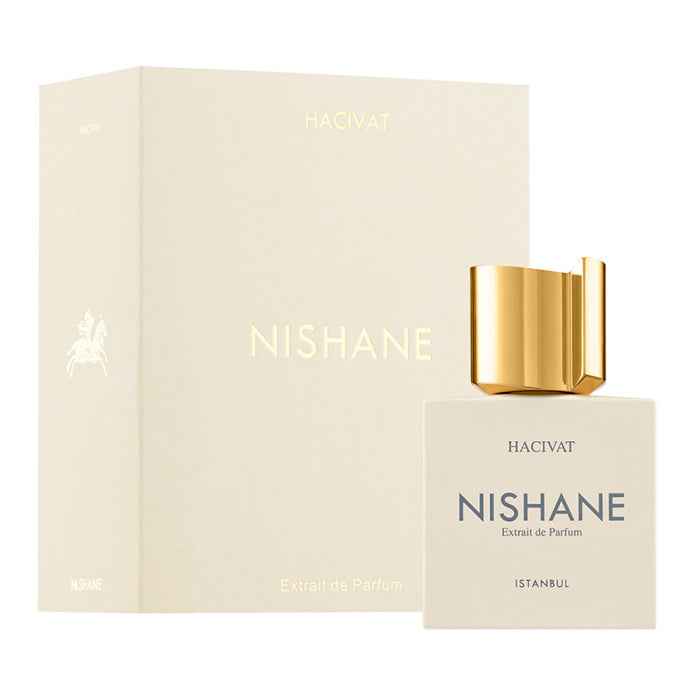 Buy Perfumes for men in uae Nishane Hacivat Extrait De Parfum 100 Ml package at Al Hajis Perfumes