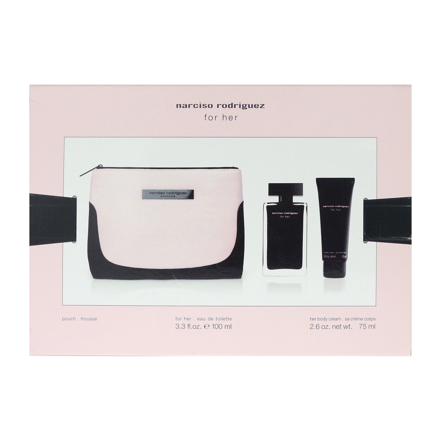Narciso Rodriguez For Her Eau de Parfum 100Ml 3Pcs Gift Set
