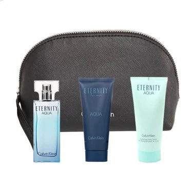 Ck Eternity Aqua For Women Eau de Parfum  4Pcs Bag Set