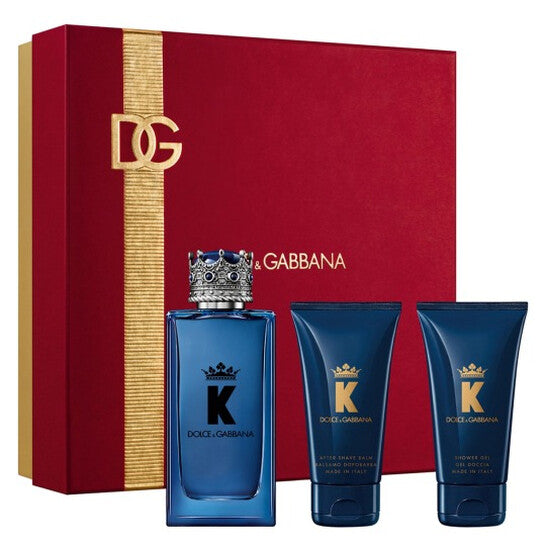 D&G King Men Edp 100Ml+Shower Gel+After Shave Set