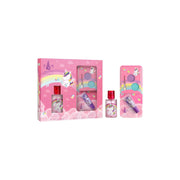 Air-Val Unicorn ماء تواليت 30 مل + مجموعة أدوات مكياج