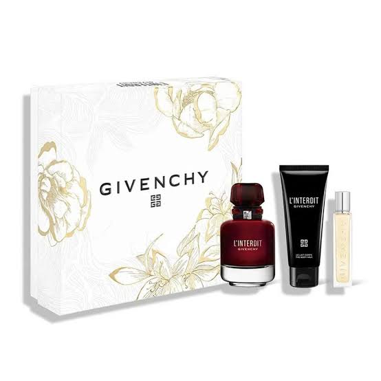 Givenchy L'Interdit Rouge  Edp 80Ml 3Pcs Set