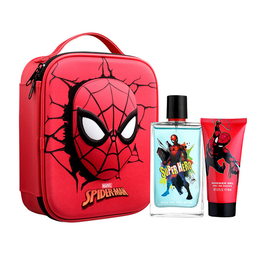 Air-Val Marvel Spiderman Toiletry Bag Eau de Toilette 100ml 2Pcs Set