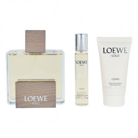 Solo Loewe Cedro 100ml 3Pcs Set