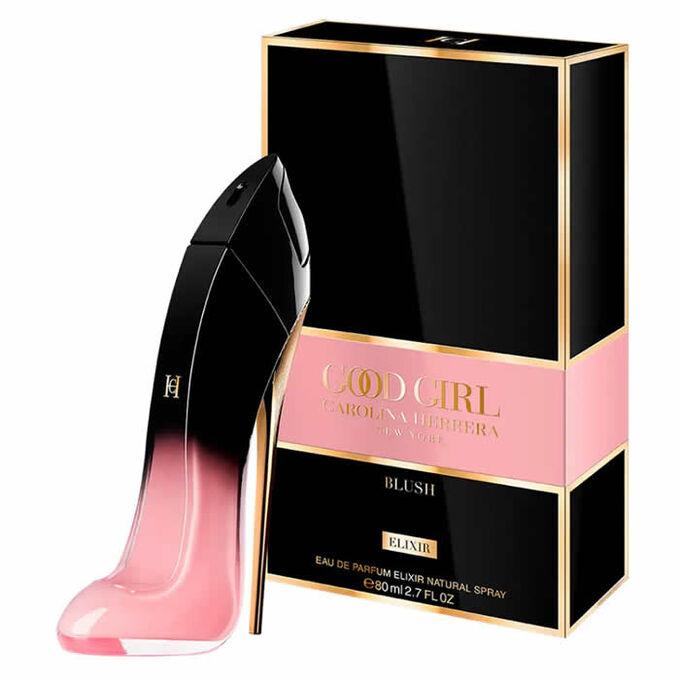 perfumes for women in uae Ch Good Girl Blush Elixir Edp 80Ml package